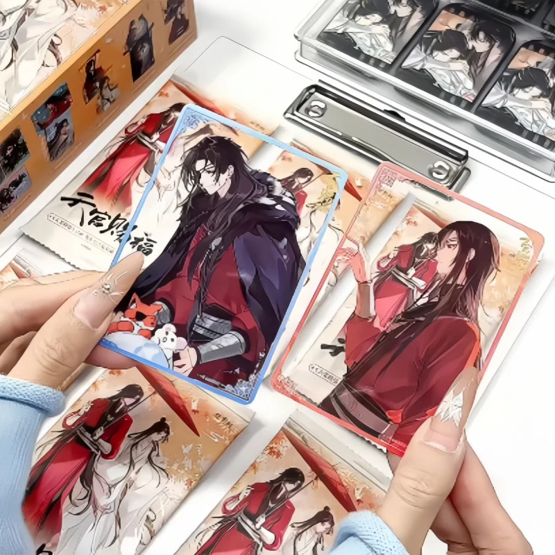 

Новые коллекционные карточки Tianguan Blessing Four Seasons, аниме-версия, юбилейное издание, случайный набор, подарки для детей, карточки-сюрпризы