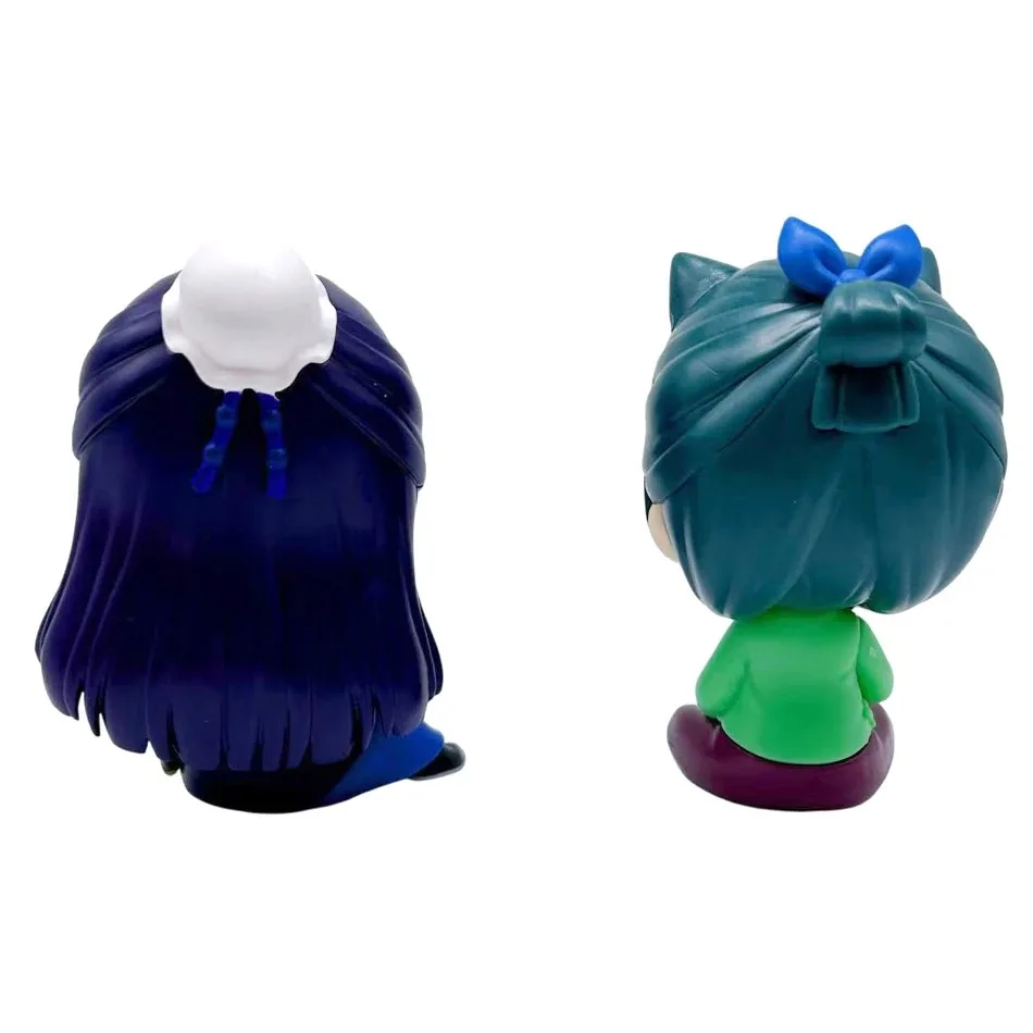 ホットアニメ薬局日記マオマオ Jinshi ミニフィギュアアニメ周辺かわいい座っているおもちゃデスクトップ車の装飾品モデルギフト