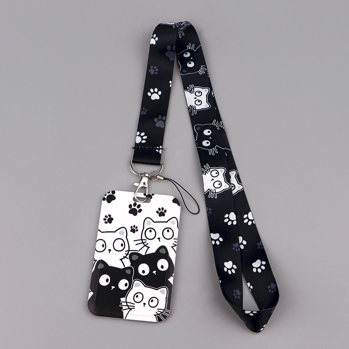 Kawaii Animals Lanyard for keys ID Card Keychain Phone Straps USB badge holder DIY Hang Rope Lariat Lanyard view 5