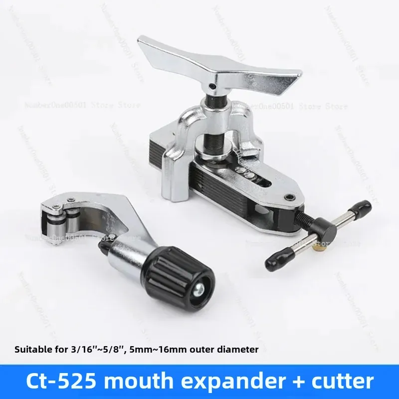 Multifunctional Pipe Expander Reamer CT-526 CT-525 Air Conditioning Copper Tube Flaring Device Refrigeration Tools