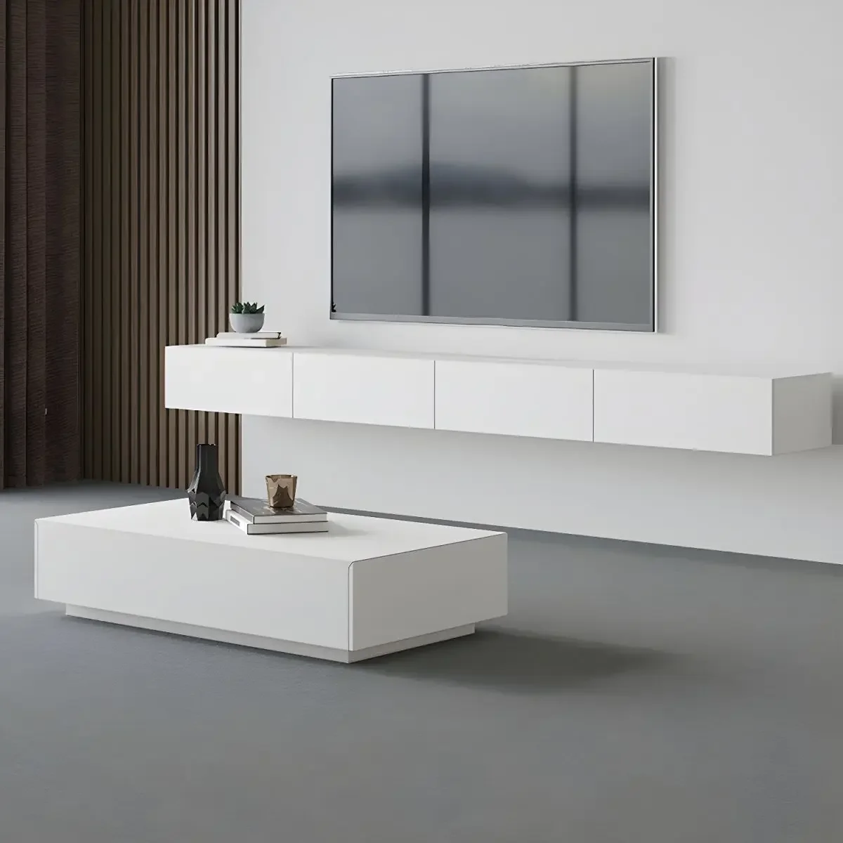 

Living Room Divider White Entertainment Center Morden Media Modern Tv Cabinet Design Mounted Furniture Luxury Wooden TV Stand