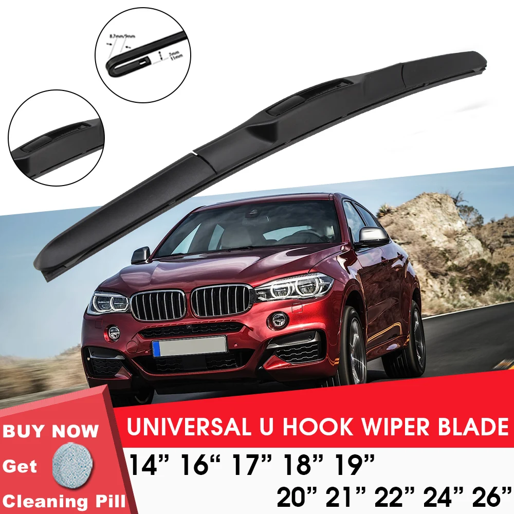 Car Wiper Blade Universal U Hook Type14