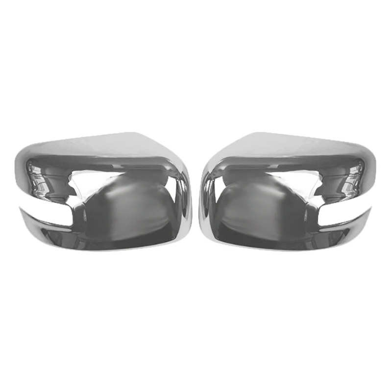 Car Chrome vista posteriore retrovisore laterale copertura dello specchio in vetro Trim Frame Side Mirror Caps per Jeep Renegade 2015-2017