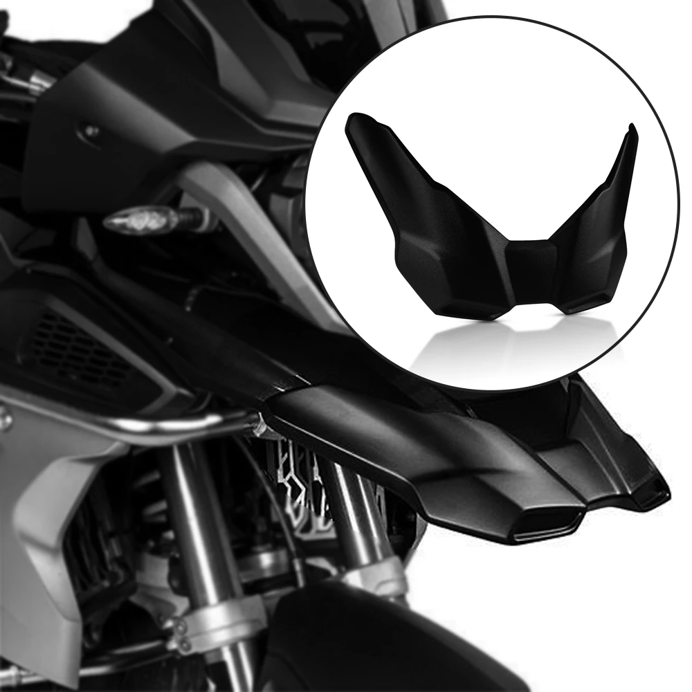 

For BMW R1200GS Motorcycle Front Wheel Upper Cover Hugger Fender Beak Nose Cone Extension R1250GS 19-21 R 1200 GS LC 2017-2021