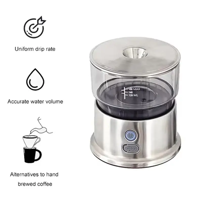 ABWZ-Portable USB Charging Mini Automatic Coffee Machine Compact Travel Coffee Maker Outdoor Travel Coffee Maker - view 5