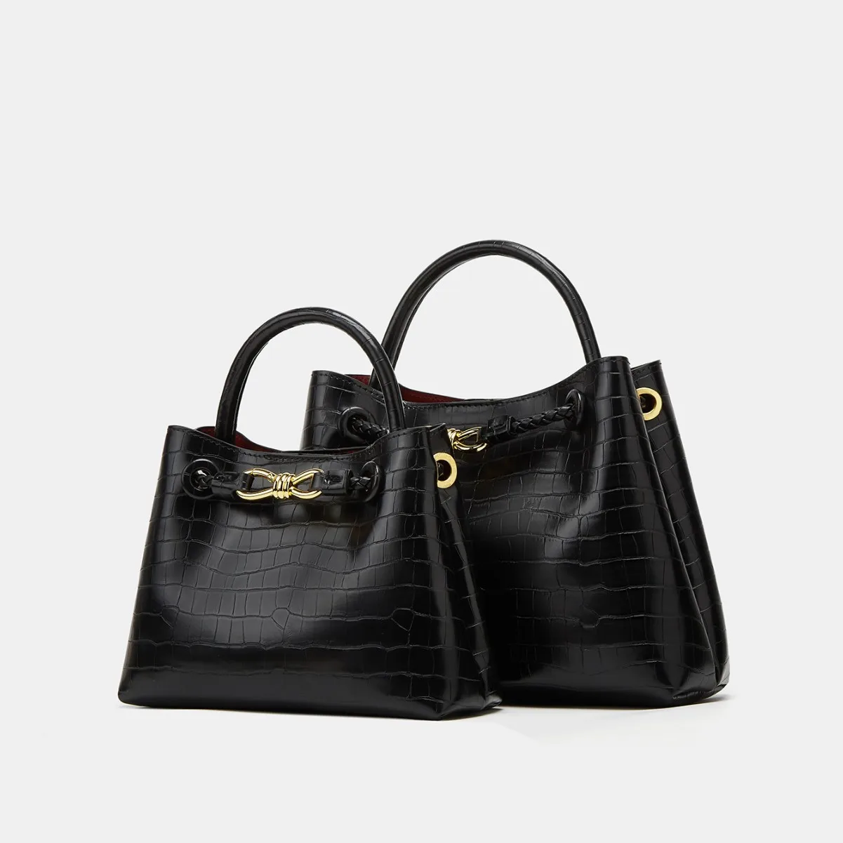 

Unique Letter Logo Commuter Diaper Bag For Women Elegant Leather Crossbody Handbag Designer Chic Retro Shoulder Tote Large