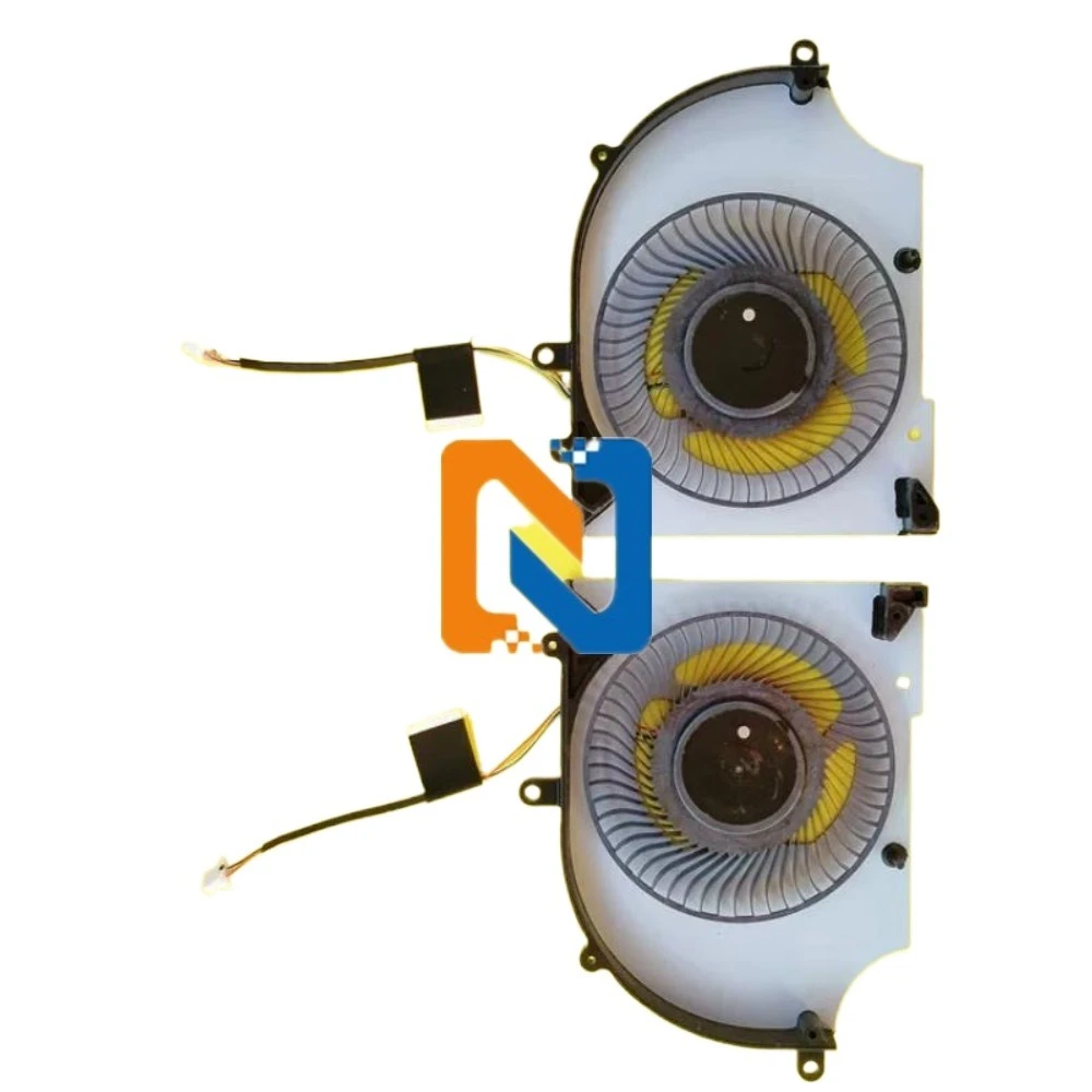 For MSI MS-15F3 15F3 MS-15FK Cooling Fan 15F3-CPU BS5405HS-U5N 15F3-GPU BS5405HS-U5P DC5V 1.0A