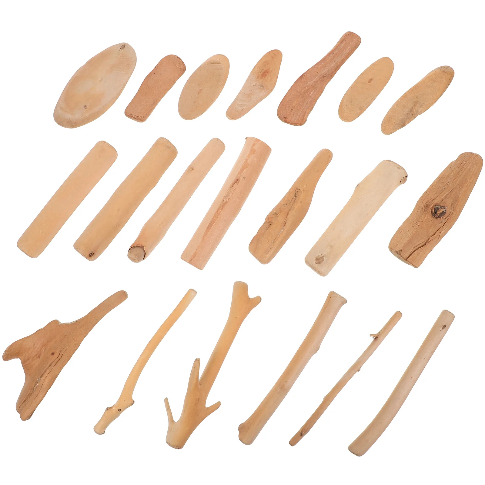 

20Pcs Driftwood Decoration Natural Wood Sticks Rustic Christmas Ornaments Unique DIY Craft Twigs Sticks Wood Christmas