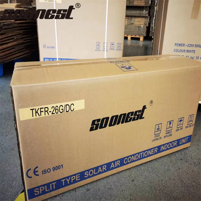 Кондиционер12000Btu 18000Btu DC AC Сплит-блок Солнечный кондиционер 18000Btu 100% комнатный соль Refrigeraci Solar Hybrid Solar