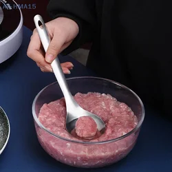 Creative Stainless Steel Meatball Maker Non-Stick Fish Ball Manual Food Processor Kitchen Utensil Meat Tool