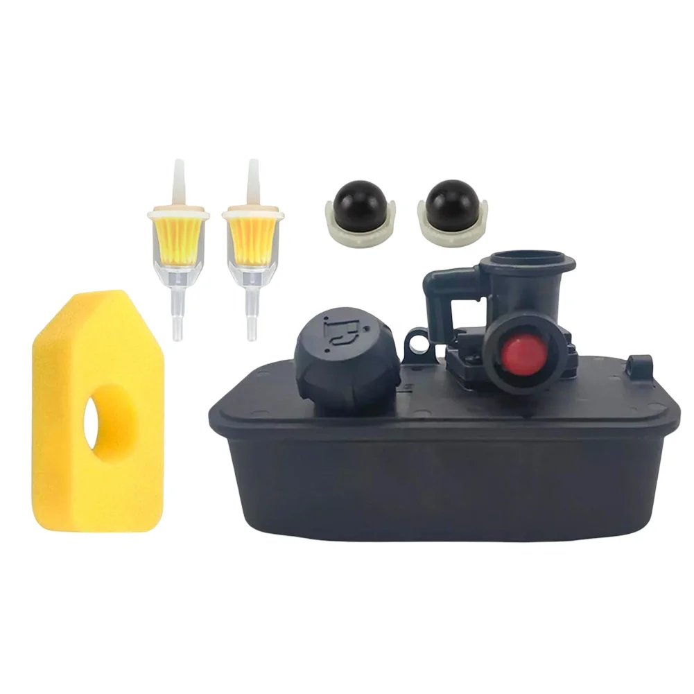 

Replacement Components for Lawn Mowers Carburettor Kit and Fuel Tank Filter for Engine Models Including 09B902