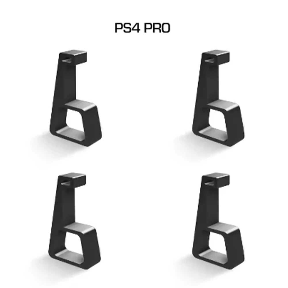 1 set per PS4 Slim Pro piedi supporto staffa di raffreddamento host supporto per PlayStation4 Slim Pro Console supporto base accessori da tavolo