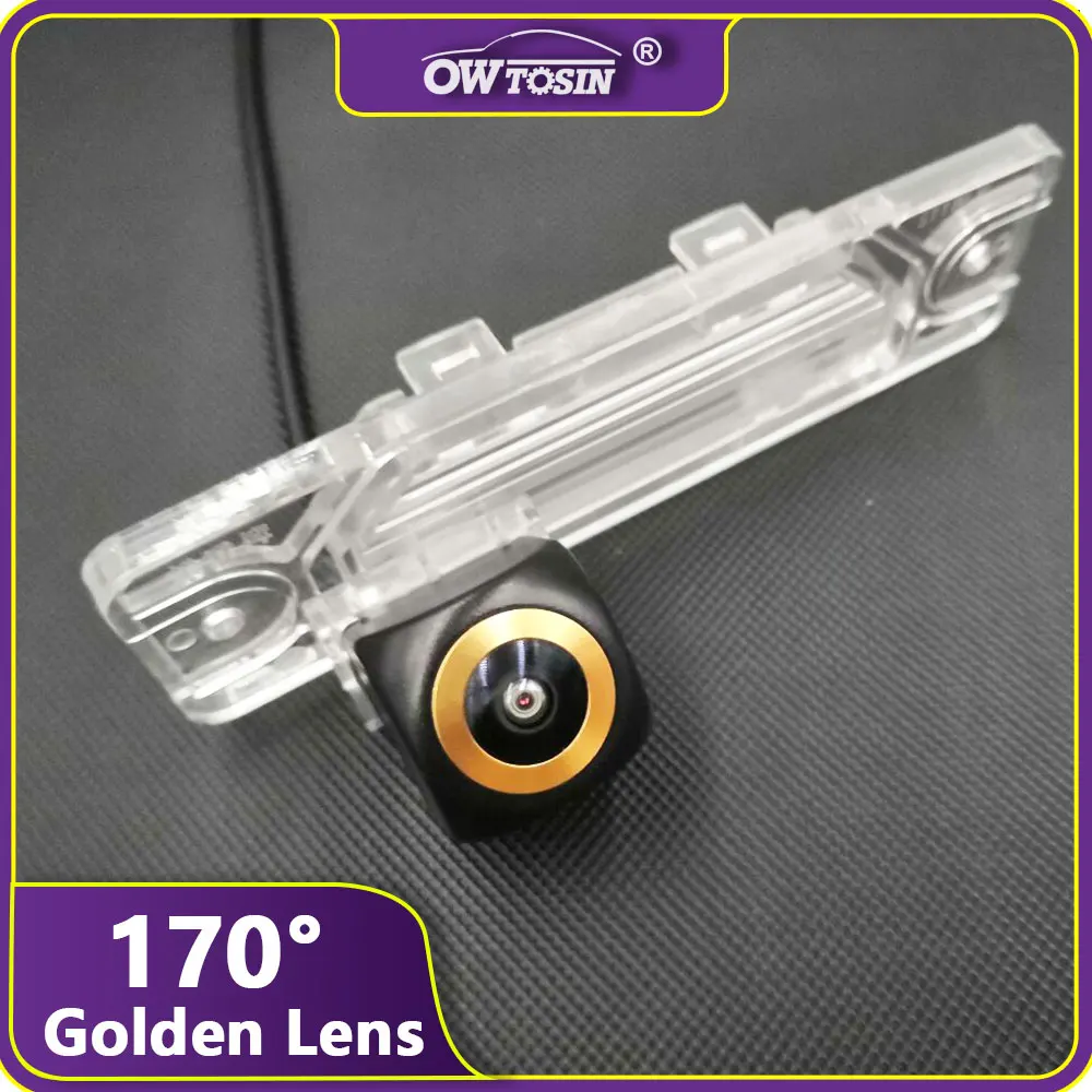 170° AHD 1080P Golden Lens Reverse Car Vehicle Camera For Nissan Almera MK2 2001 2002 2003 2004 2005 2006 2007 Rear View Monitor