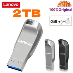 Lenovo 2tb USB Flash Drive 3.2 Type C PenDrive Memory Stick 128GB Pen Drive 256g U Disk For PC Smartphone Storage Usb Memoria