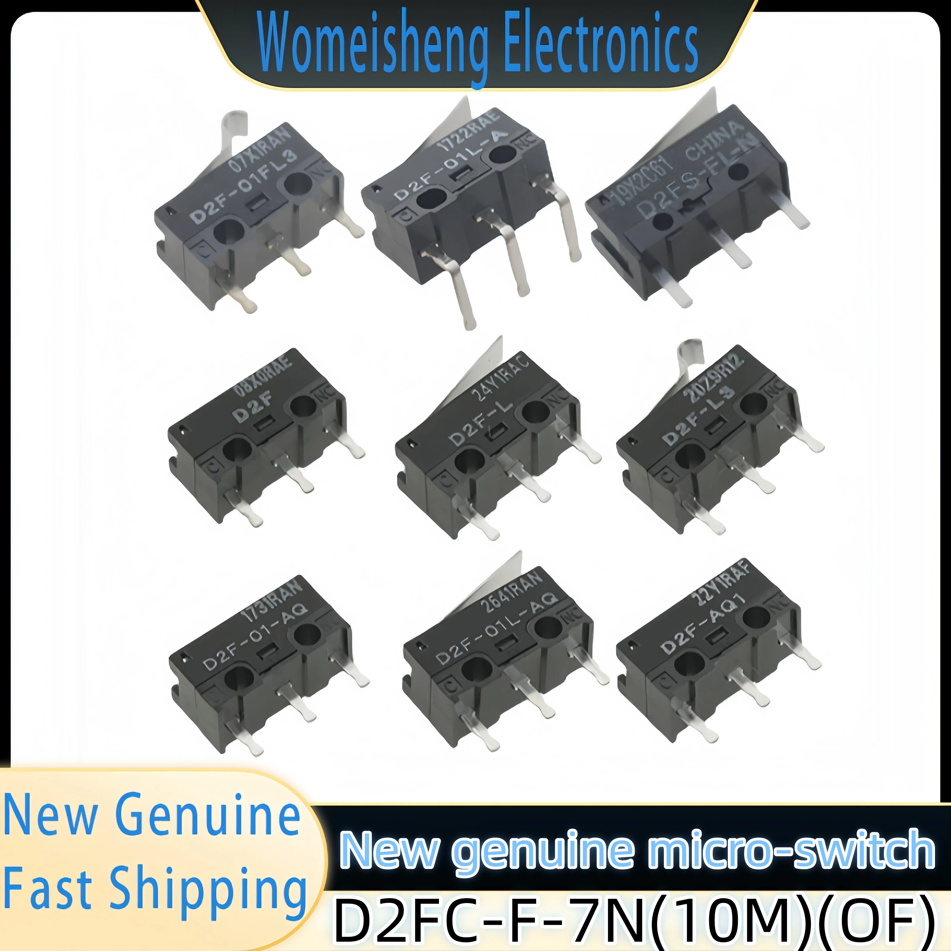

Brand-new original D2FC-F-7N(10M)(OF) microswitch 1PCS