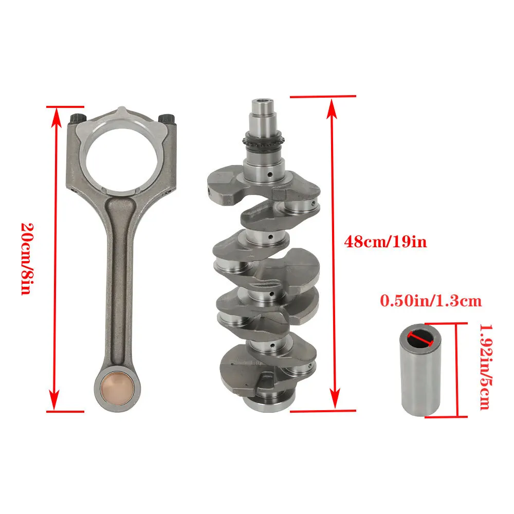 For Kia Soul 2014-2019 2.0L Engine Rebuild Kit - Crankshaft Con Rods Timing Kit