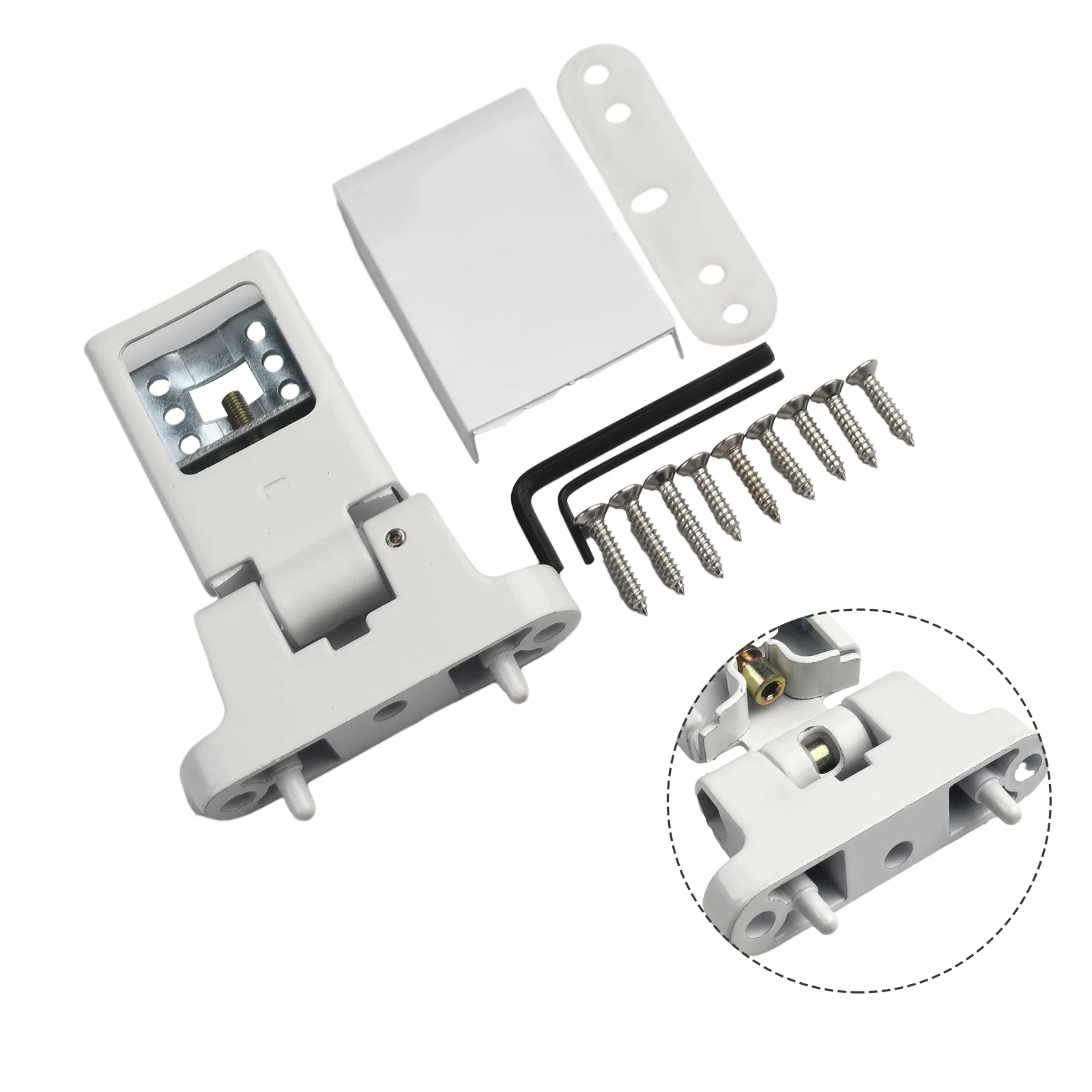 

Accessories Door Hinge Door hinge Hot Sale Upvc Door Hinges W/screw White Left Upvc door hinges Door Flag Hinge