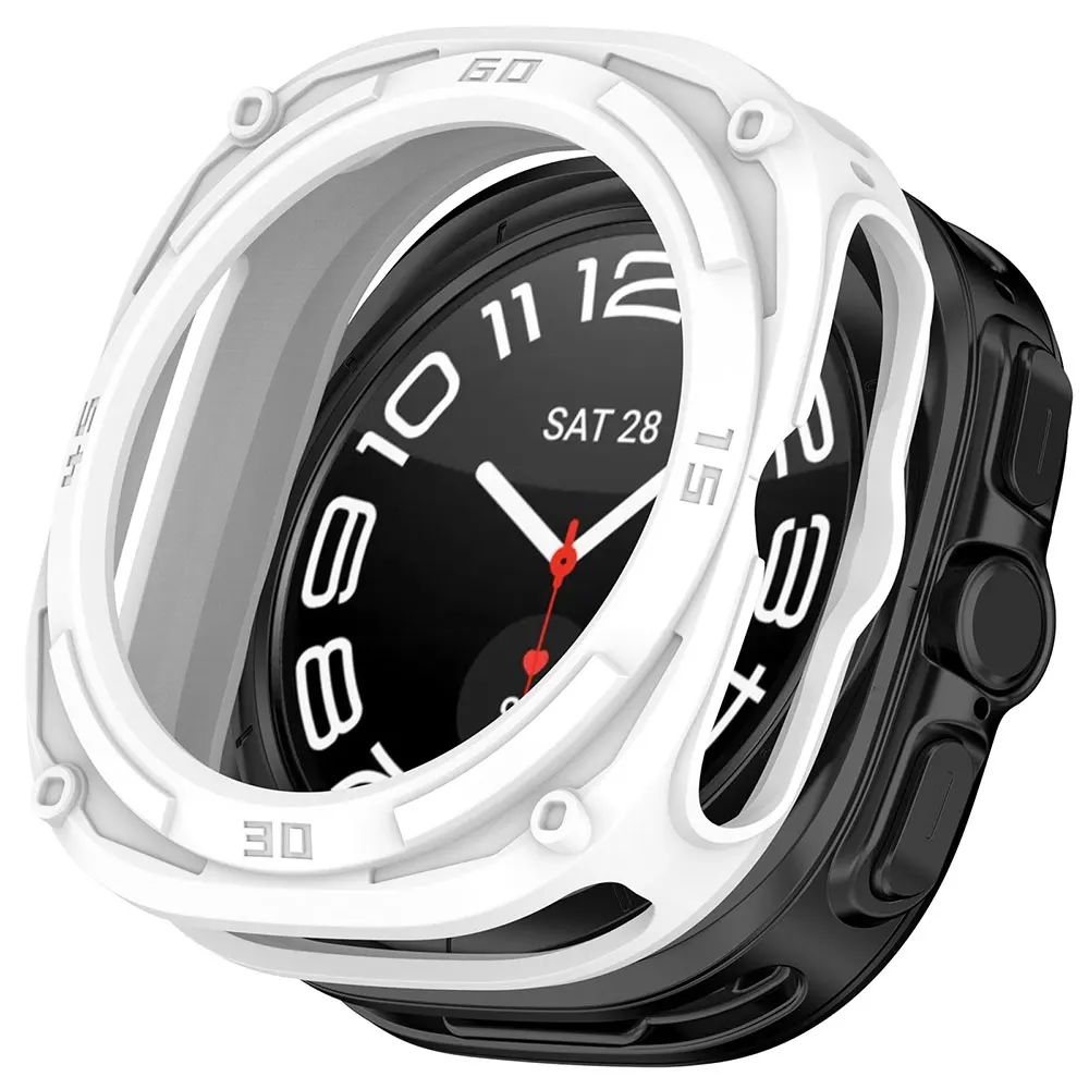 PC Watch Case For Samsung Galaxy Watch Ultra 47mm Cases Bumper All-Around Shell Protective Cover Smart Accessories