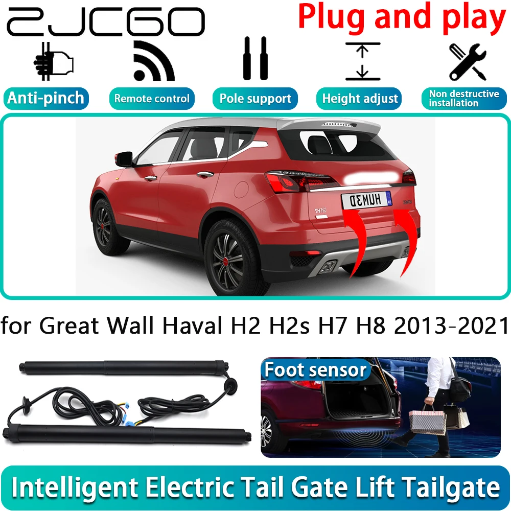 

for Great Wall Haval H2 H2s H7 H8 2013-2021 Electric Powered Tailgate Power Liftgate Automatic Tailgate System With Foot Sensor