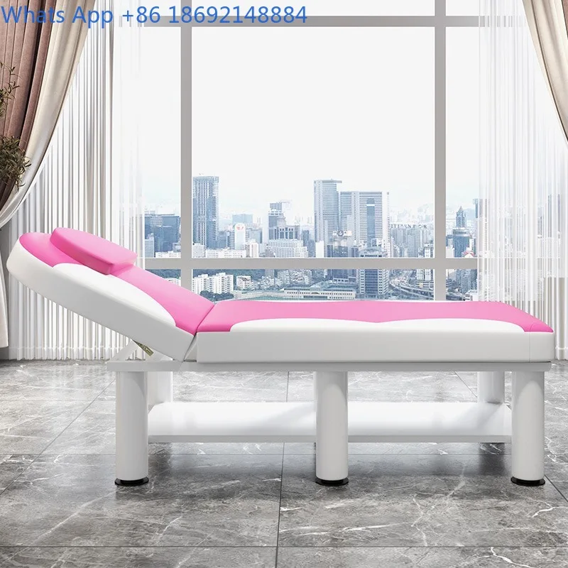Tattoo Bed Foldable Traditional Chinese Medicine Examination Bed Breathable Leather Beauty Salon Massage Bed