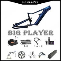 1000W Ebike Frame Full Suspension E Mtb 27.5/29 inch Electric Mid Drive Bikes Frame For Bafang M620 Motor