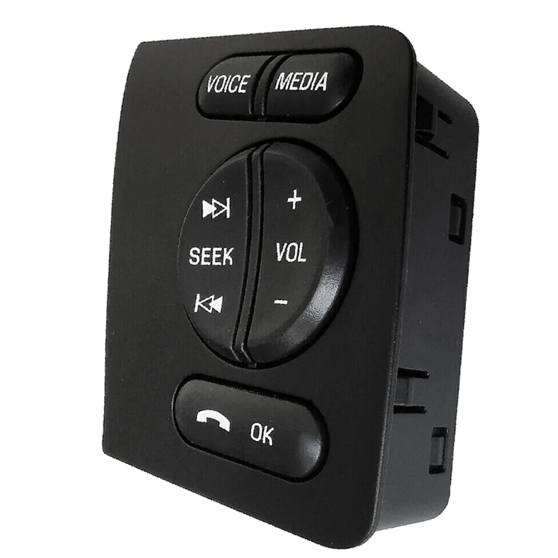 -ABJZ For Ford F250 F350 F450 F550 2011-2014 Steering Wheel Switch Radio Buttons Volume Voice Media Switch BC3Z-9C888-CA