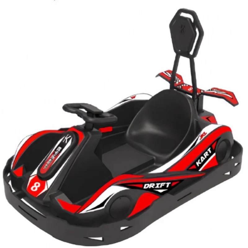 Outdoor & Indoor Electric Kids Go Kart Car with Light Battery Operated Amusement Park Cart for Sale