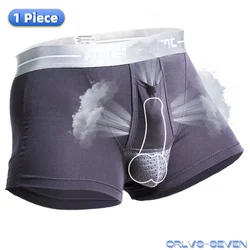 Men’s Breathe boxer Underwear Comfortable men's underpants Bullet Separation Scrotum Physiological underwear men