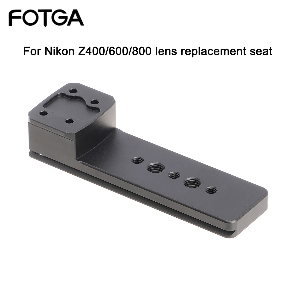 

FOTGA Lens Collar Replacement Foot For Nikon Z 800mm F/6.3 Z VR S 400mm 600mm Lens Tripod Mount Ring Built-In Arca Type Plate