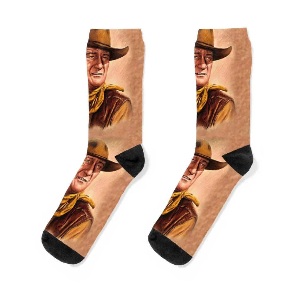 

John wayne Socks Children's Non-slip set Man Socks Women's