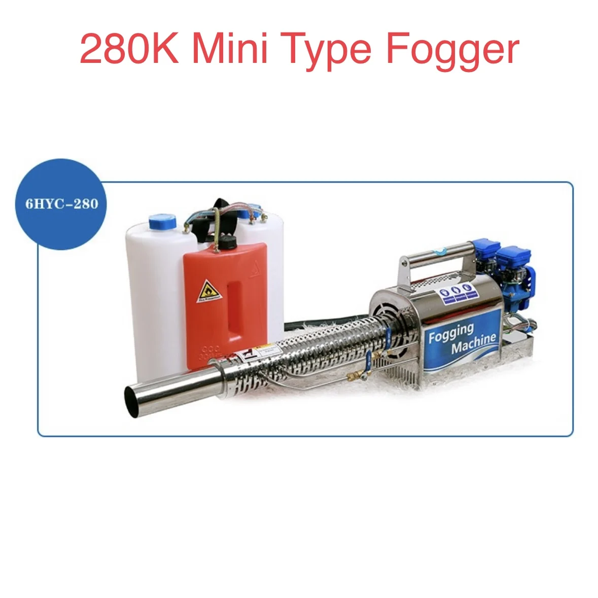 

280K Fogger Disinfection ULV Sprayer Insecticide Atomizer Mosquito Killer Portable Fogging Machine for Farm Office Industrial