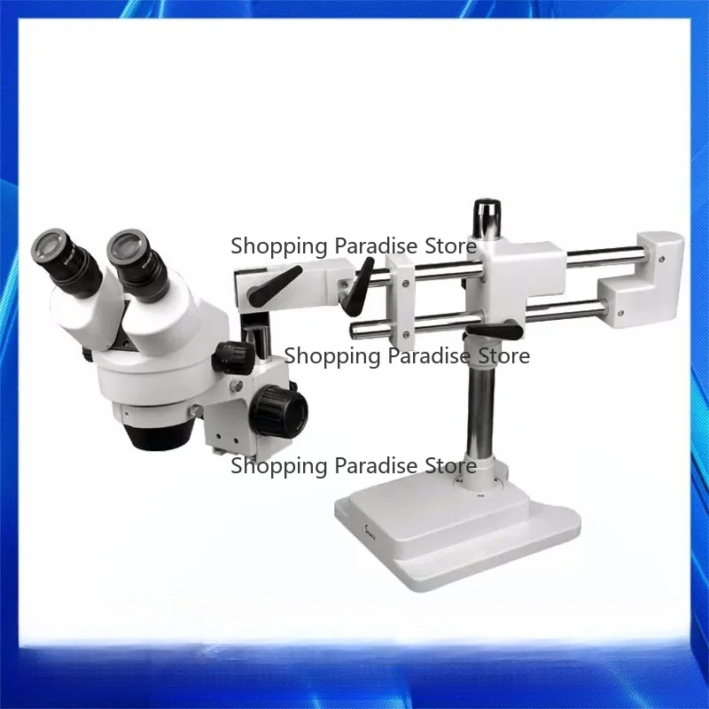 Trinocular Digital Microscope Camera 3.5X-90X 14MP Full HD 1080P 30FPS HD-MI Compatible for Mobile Phone Repair Industry Use