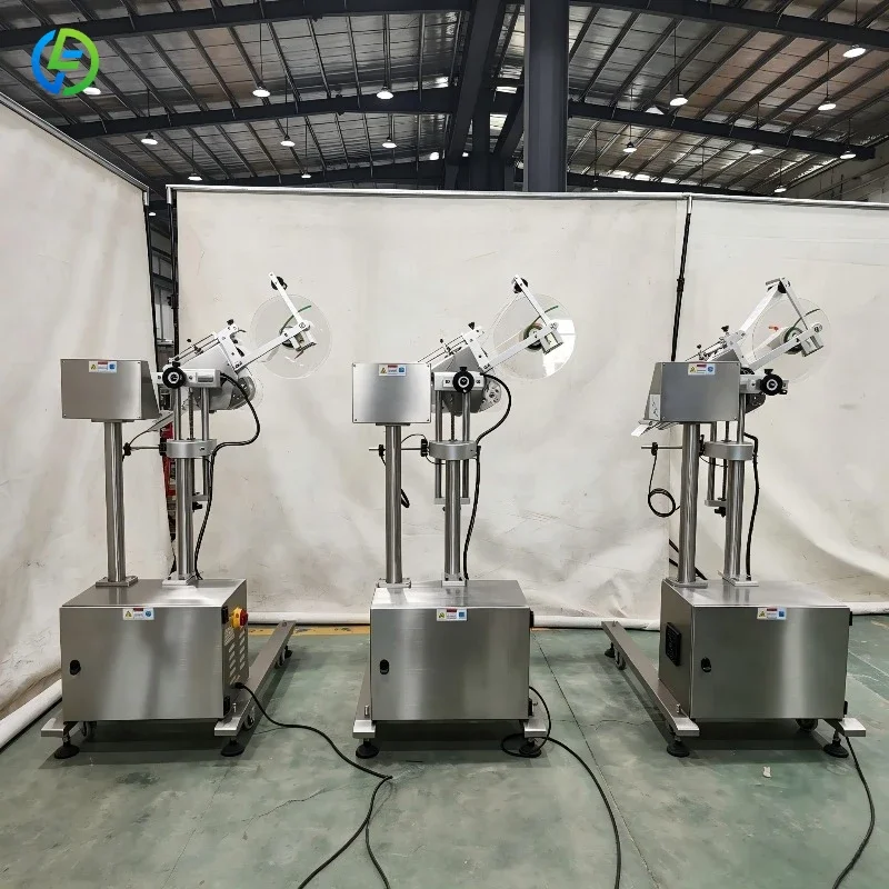 Advanced Automated Labeling Machine for Upper and Lower Stickers FL Customized