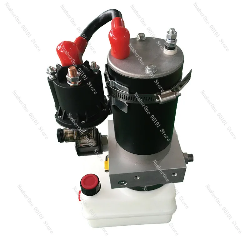 Pallet truck power single dc 24v hydraulic power system dc motor hydraulic valve high-pressure gear pump