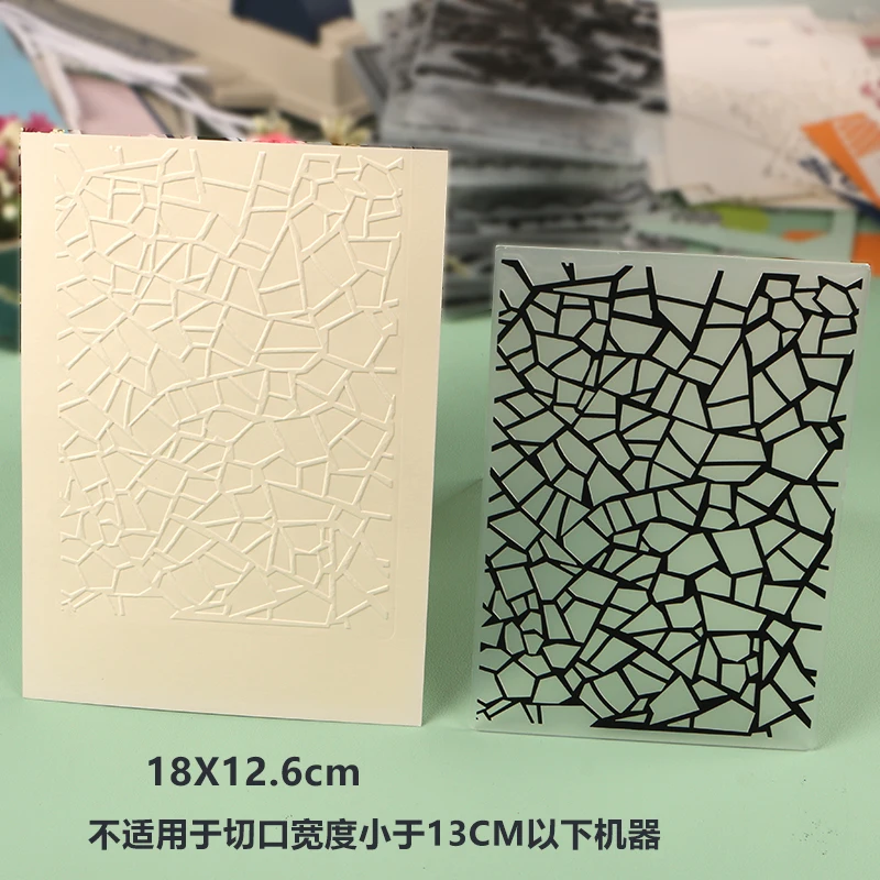 DUOFEN Crafts Carpeta de plástico en relieve, colección de 2 papeles, molde de flores en relieve, Navidad, cumpleaños, día de Pascua, boda