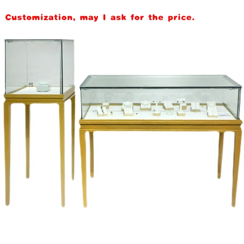 

Изготовленный на заказ музейный выставочный зал, стойка из нефрита, элитный ювелирный стеклянный прозрачный шкаф, роскошный витрина для ювелирных изделий