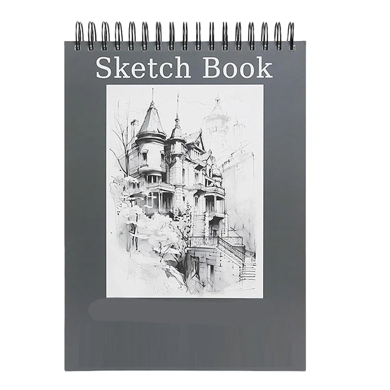 

New-Sketchbook, Top Spiral Bound Sketchbook Art Drawing Paper For Adults, Beginners, And Artists, Sketching Sketchbook