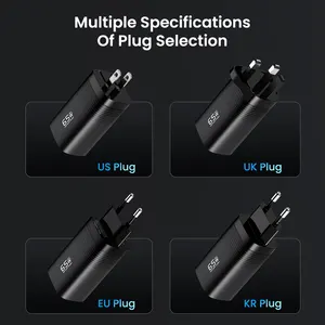 Asometech gan USB type C charger 65W 45 pps pd qc4.0 Quick charger for portable macbook iPad Tablet iPhone 16 Samsung S23 Ultra 12 Main Sales Charger 45W - №11