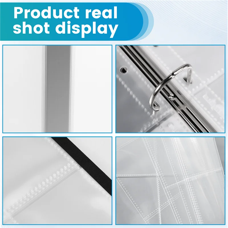 AP-3Inch bolso photocard binder 30 pçs páginas internas álbuns de fotos poka binder coletor livro fichário papel de fundo