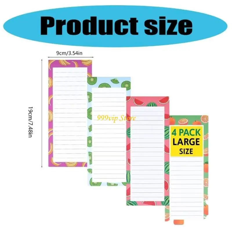 C90C 8 PCS Notepads การเขียนแผ่นความบันทึกช่วยบันทึกความจำสำหรับบ้านและที่ทำงาน