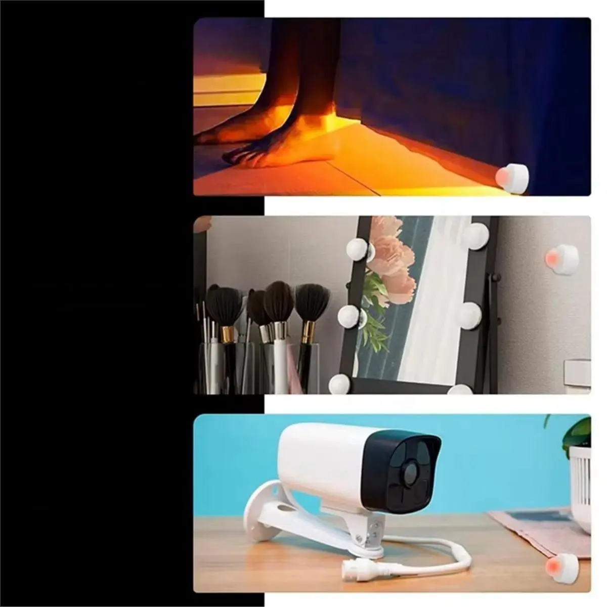 ZigBee 3.0 Human Motion Sensor Wireless Smart Home Security Protection Alarm for Home Need Require Gateway