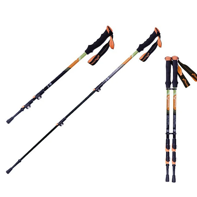 3-section Foldable Aluminum Trekking Poles