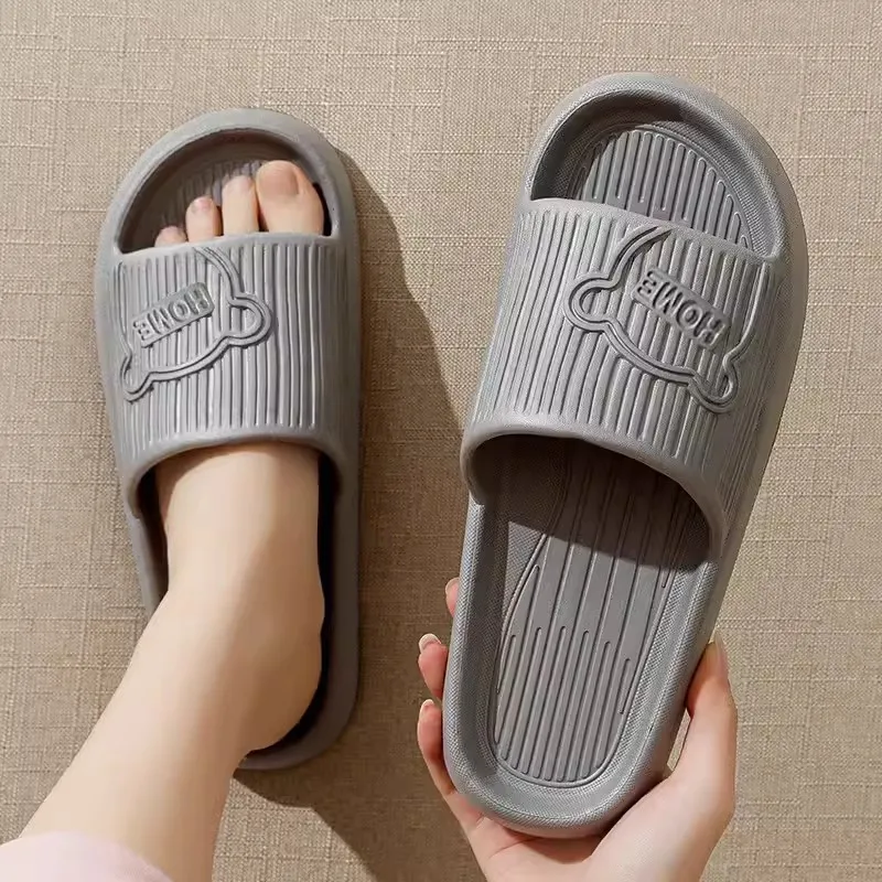 2024 Men Women Soft Sole Cloud Slippers Thick Platform Indoor Outdoor Beach Sandals Summer EVA Non Slip Flip Flops