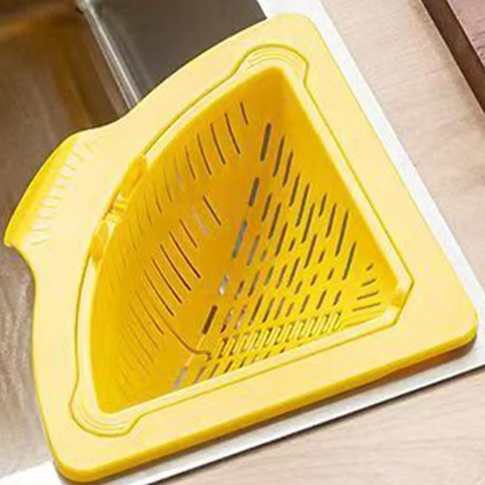 بالوعة المطبخ سلة المرشح مصفاة متعددة الوظائف الثلاثي معلقة الفاكهة الخضار تخزين استنزاف سلة رف أدوات المطبخ