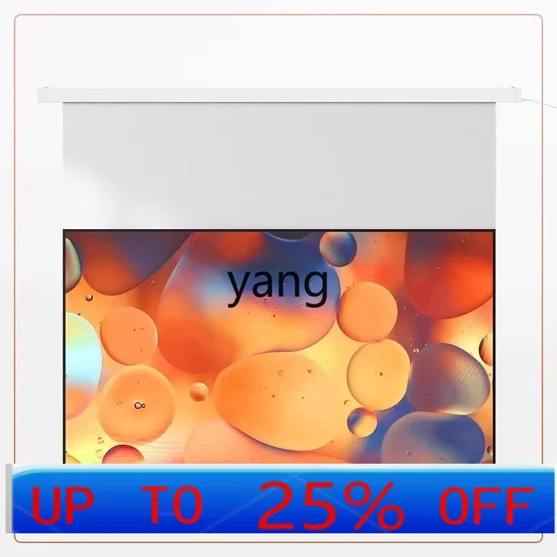 

vc Electric Remote Control Intelligent Photon Curtain 16:9 HD Projection Suspension Curtain One-Click Linkage