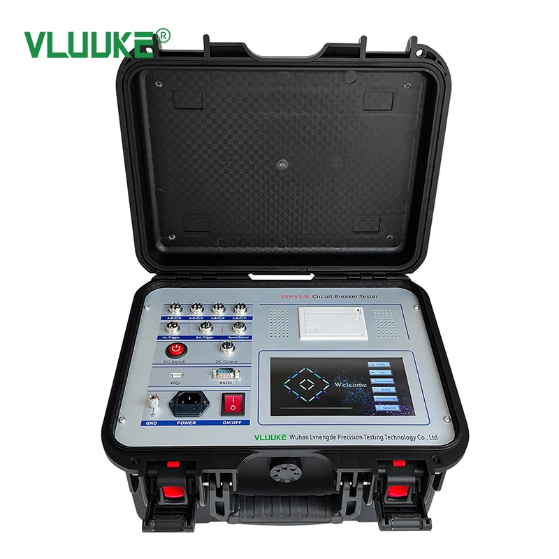 

VLLUUKE VKHVS-II Circuit Breaker Tester Switching Dynamic Characteristic Tester With 1 Year Warranty