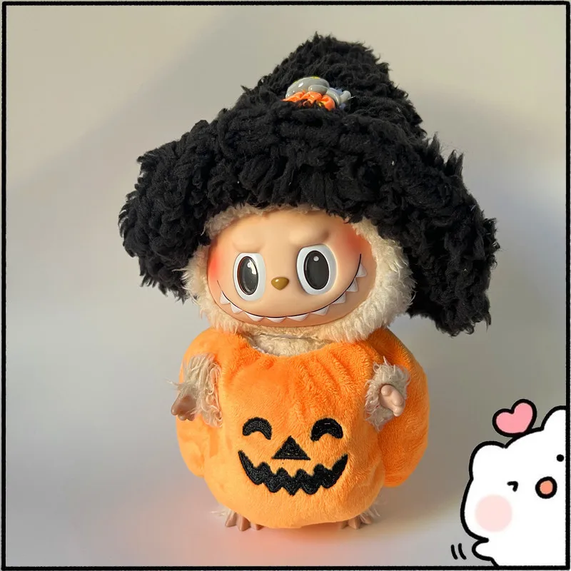 

Костюм куклы LabUbu, шляпа на Хэллоуин, комбинезон с тыквой, детский комбинезон, игрушка, детская одежда, модная одежда унисекс для младенцев