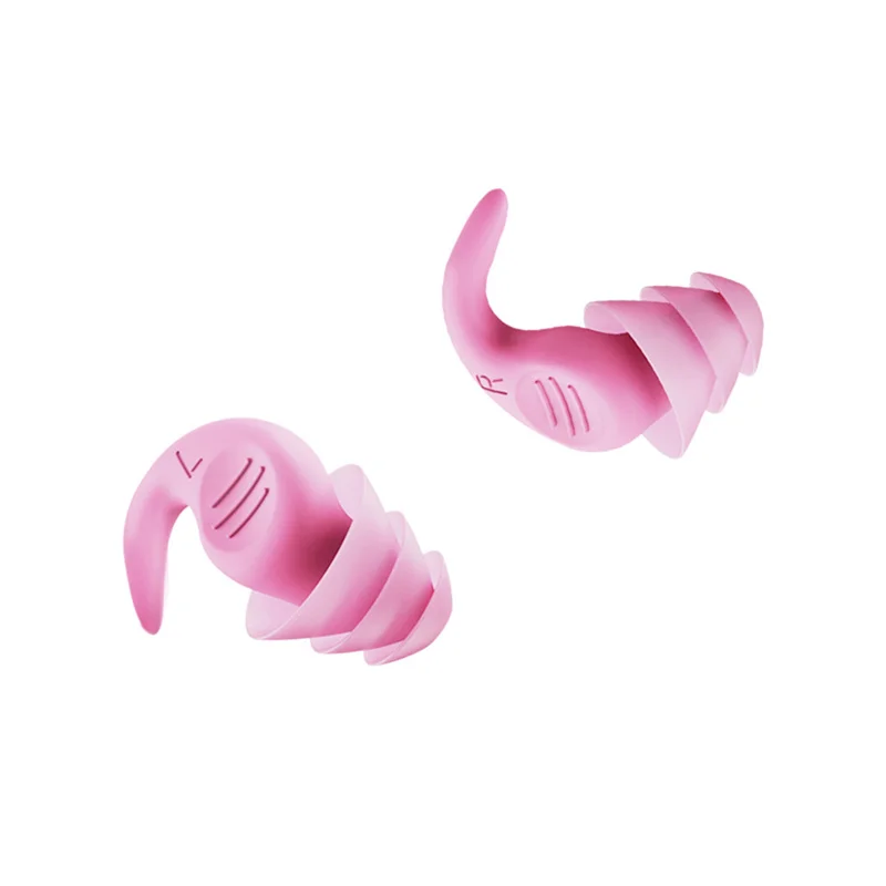 Soft Silicone Sleeping Ear Plugs Sound Insulation Ear Protection Earplugs Anti-Noise Plugs For Travel Silicone Noise Reduction