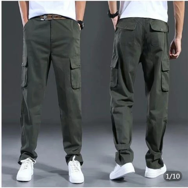 Invisible Open-crotch Pants Black Security Tactical Pants Free Sex Hip Hop Vintage Tooling Work Full-open Crotch Pants