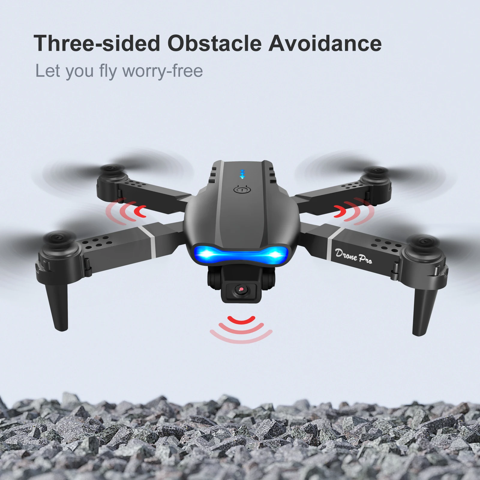 E99 Pro RC Drone with Camera Professional 4K Dual Camera WIFI Optical Flow Obstacle Avoidance Aerial Fpv Photography Quadcopter